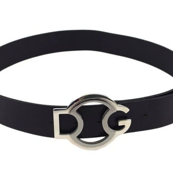 DOLCE&GABBANA belt DG mark buckle Authentic Used g17477 main image 6
